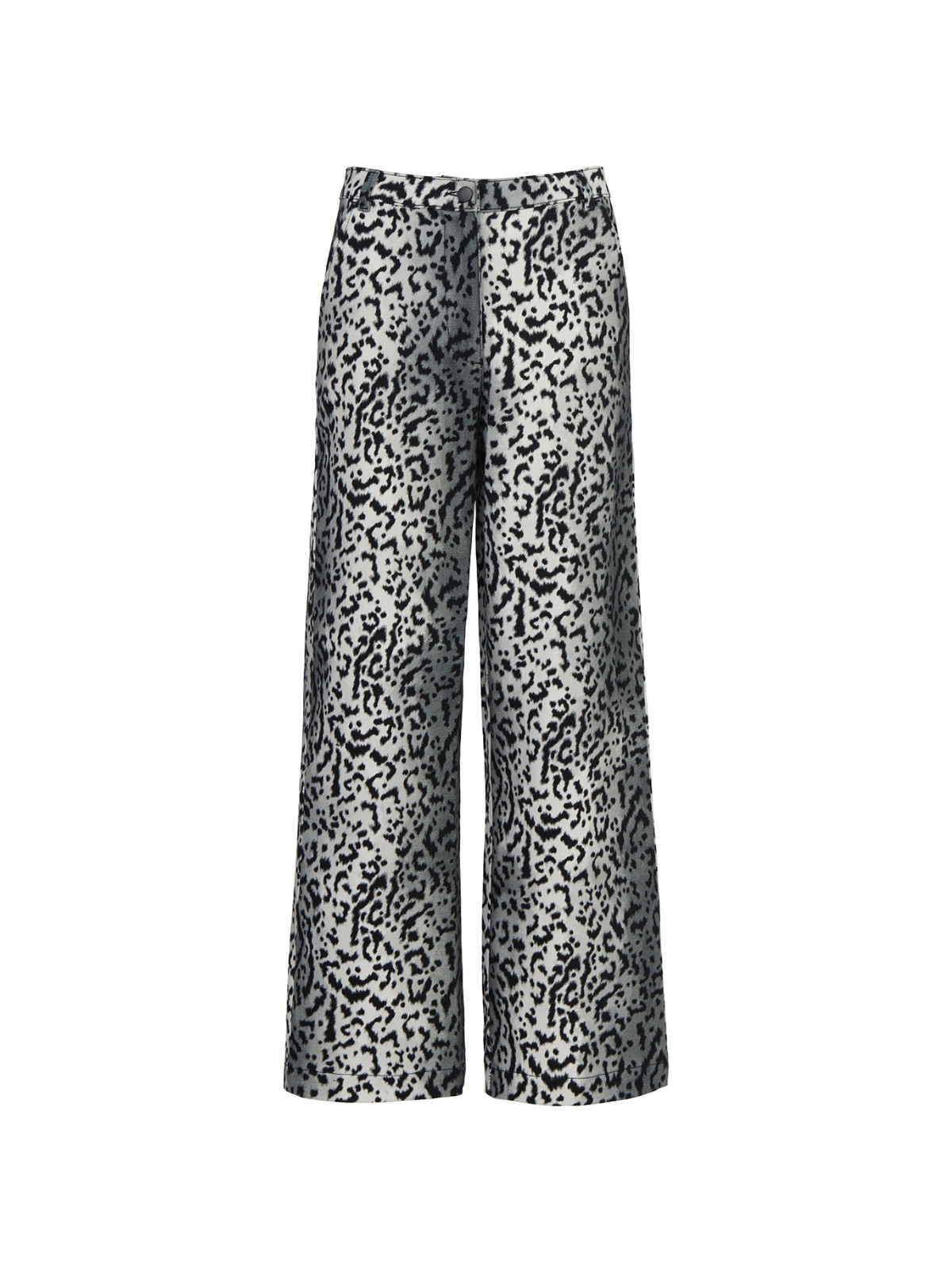 Remi Snow Leopard Print Trousers view 4